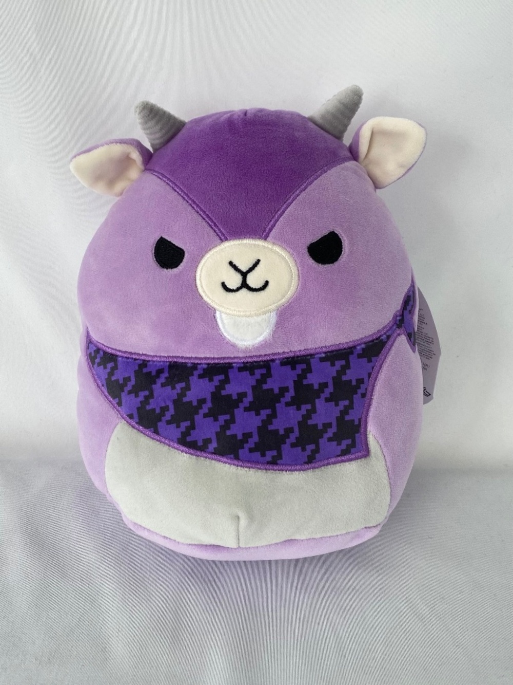 Shirley the Purple Goat with Bandana 8” Squishmallow NWT